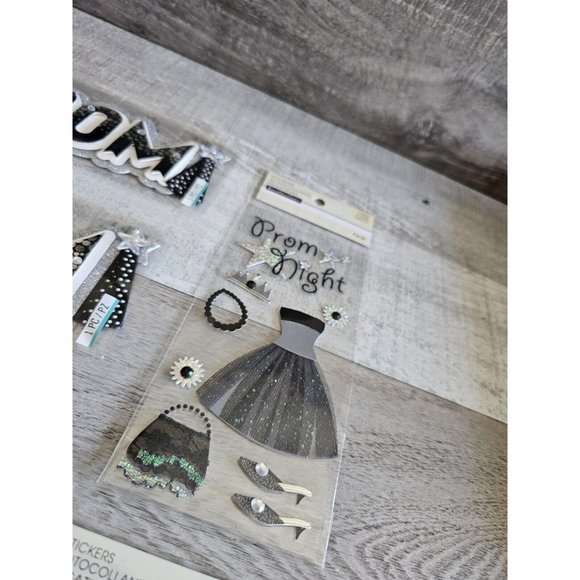 Sticker Lot Prom School Dance Scrapbooking 3D Stickers Jolee's RARE #59 - Picture 4 of 7